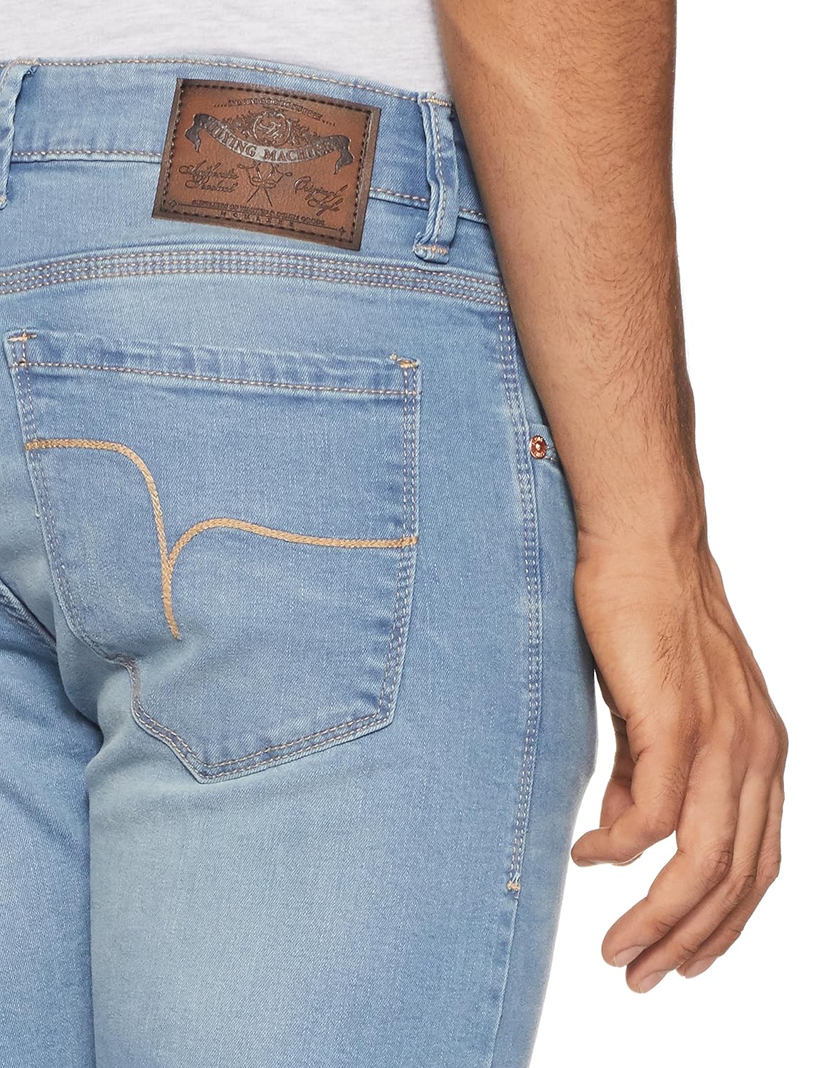 flying machine men's tapered fit jeans