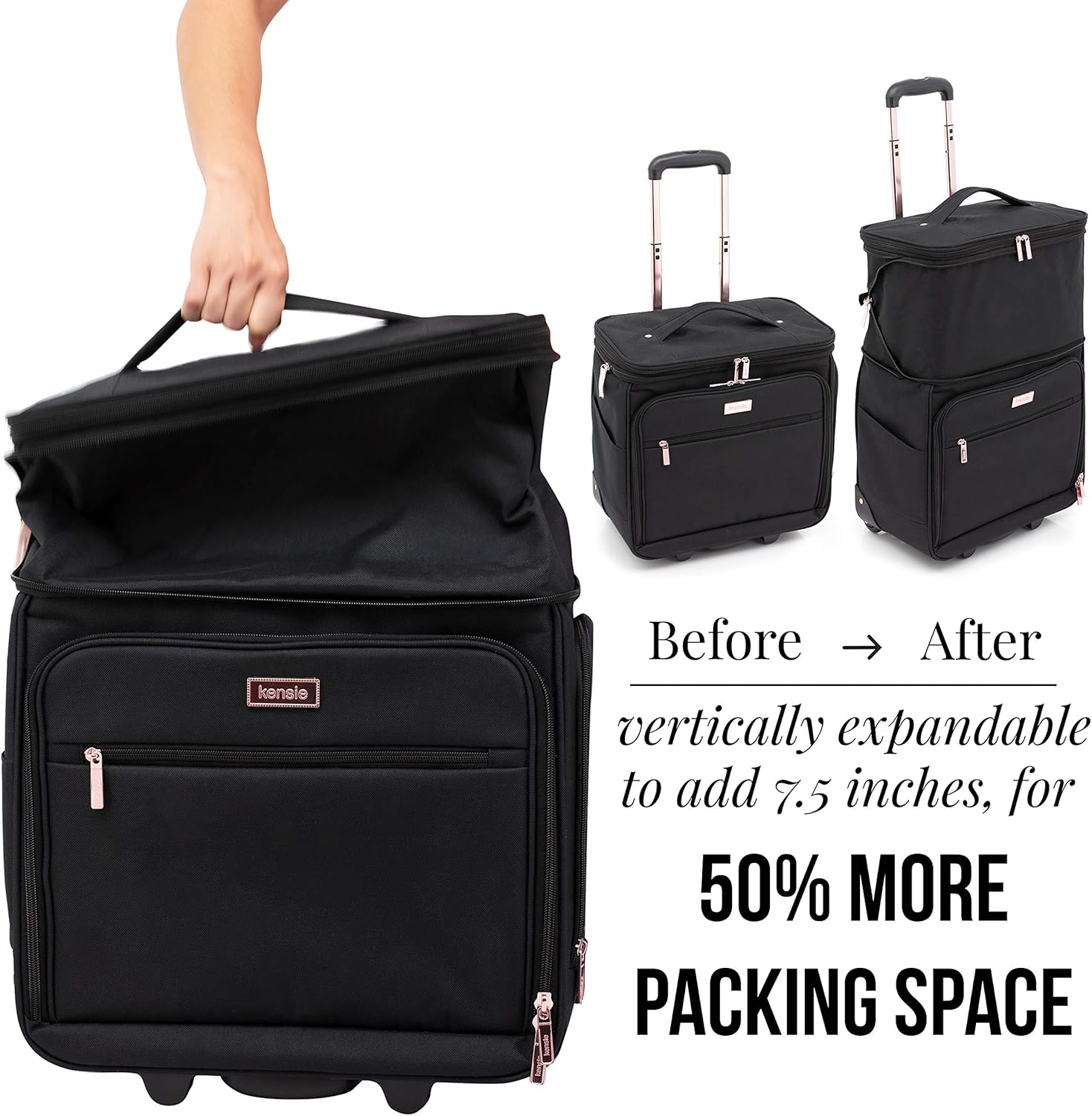 kensie 16 rolling underseater