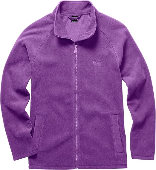 Cotton Traders Fleece Jacket Unisex Ladies Womens Mens Hip Collared