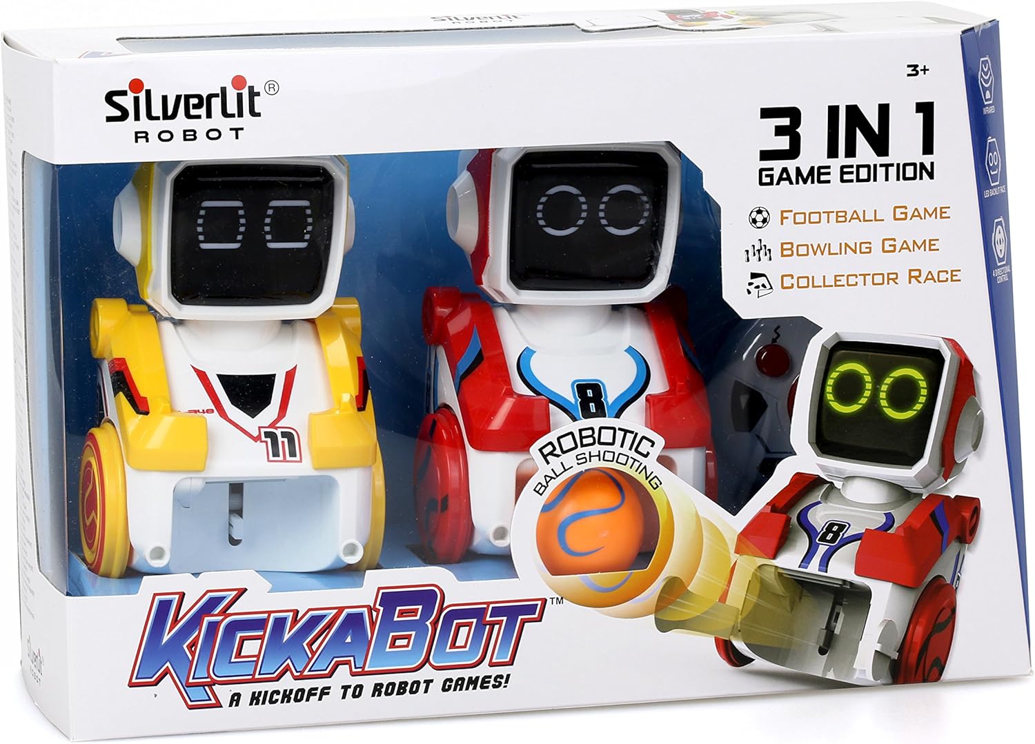 Silverlit Kickabot - Robot de fútbol: Amazon.es: Juguetes y juegos