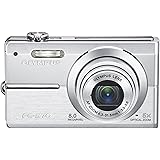 Olympus FE370 8MP Digital Camera with 5x Optical Dual Image Stabilized Zoom (Silver)