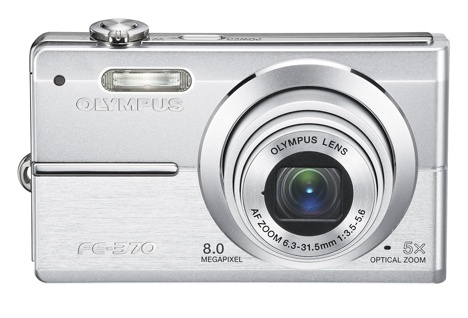 Amazon.com : Olympus FE370 8MP Digital Camera with 5x Optical Dual Image  Stabilized Zoom (Silver) : Point And Shoot Digital Cameras : Camera & Photo