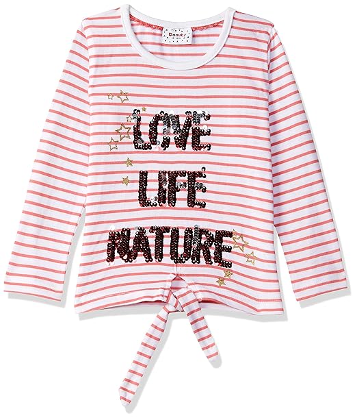 Baby Girls Plain Regular Fit T-Shirt