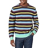 PS by Paul Smith Men's Stripe Crew Neck Sweater