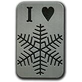 Toejamr Stomp Pad - I Love Snow - Gray