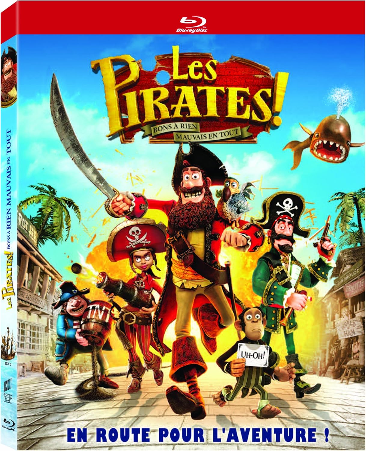 Les Pirates Bons A Rien Mauvais En Tout Les Pirates ! Bons à rien, mauvais en tout Blu-ray: Amazon.co.uk