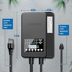 SUNVIE 200W Low Voltage Landscape Transformer with