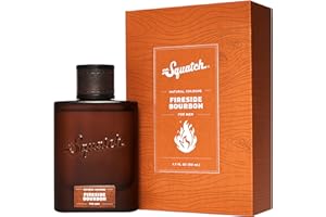 Dr. Squatch Men's Cologne Fireside Bourbon - Natural Origin Fragrance - Manly Fragrance of Cedarwood, Clove, and Patchouli - 