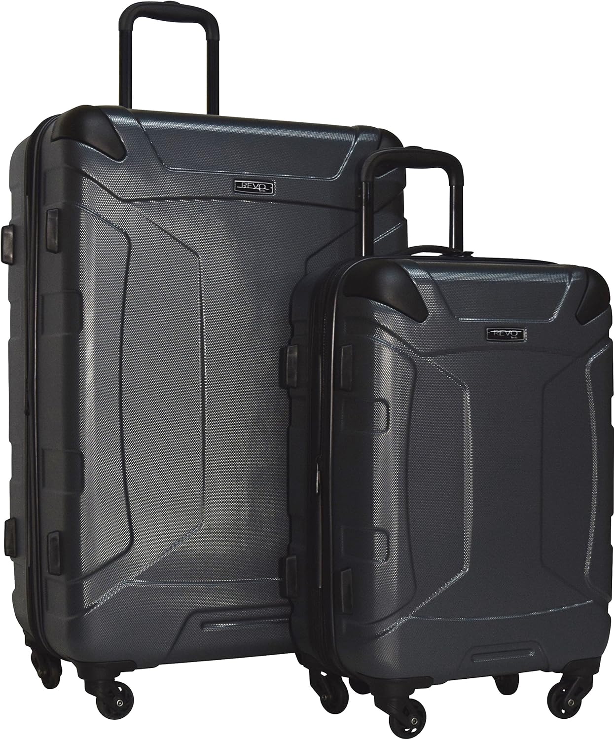 Revo Trek 2Piece Expandable Hardside Spinner Luggage Set