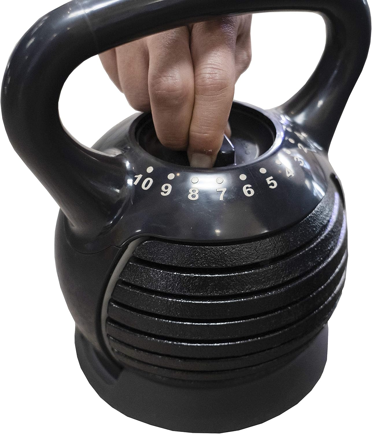 Adjustable Kettlebell Fitness Gear Workout Weights Strength Training Up