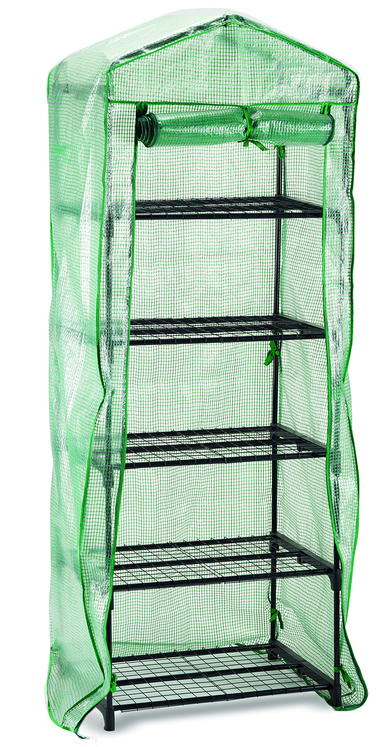 Greenhouse 5 tiers Removable PVC cover.