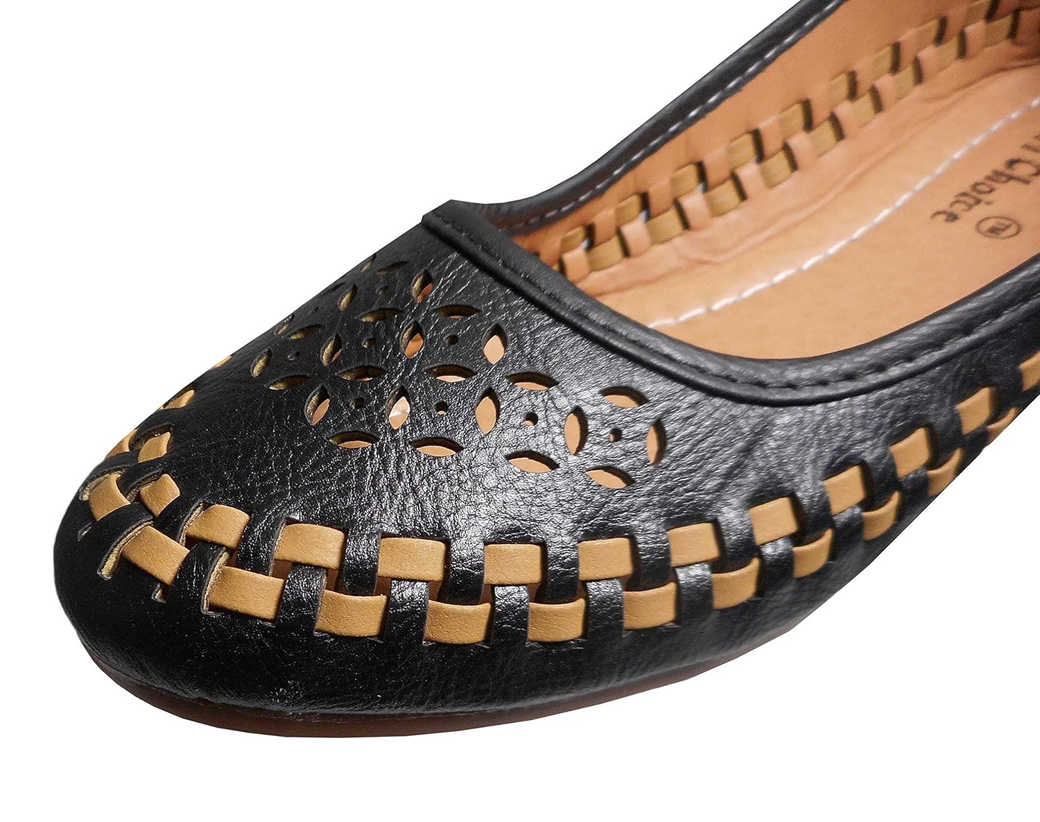 thari choice faux fur women's flat punching belly,(faux fur, pink)