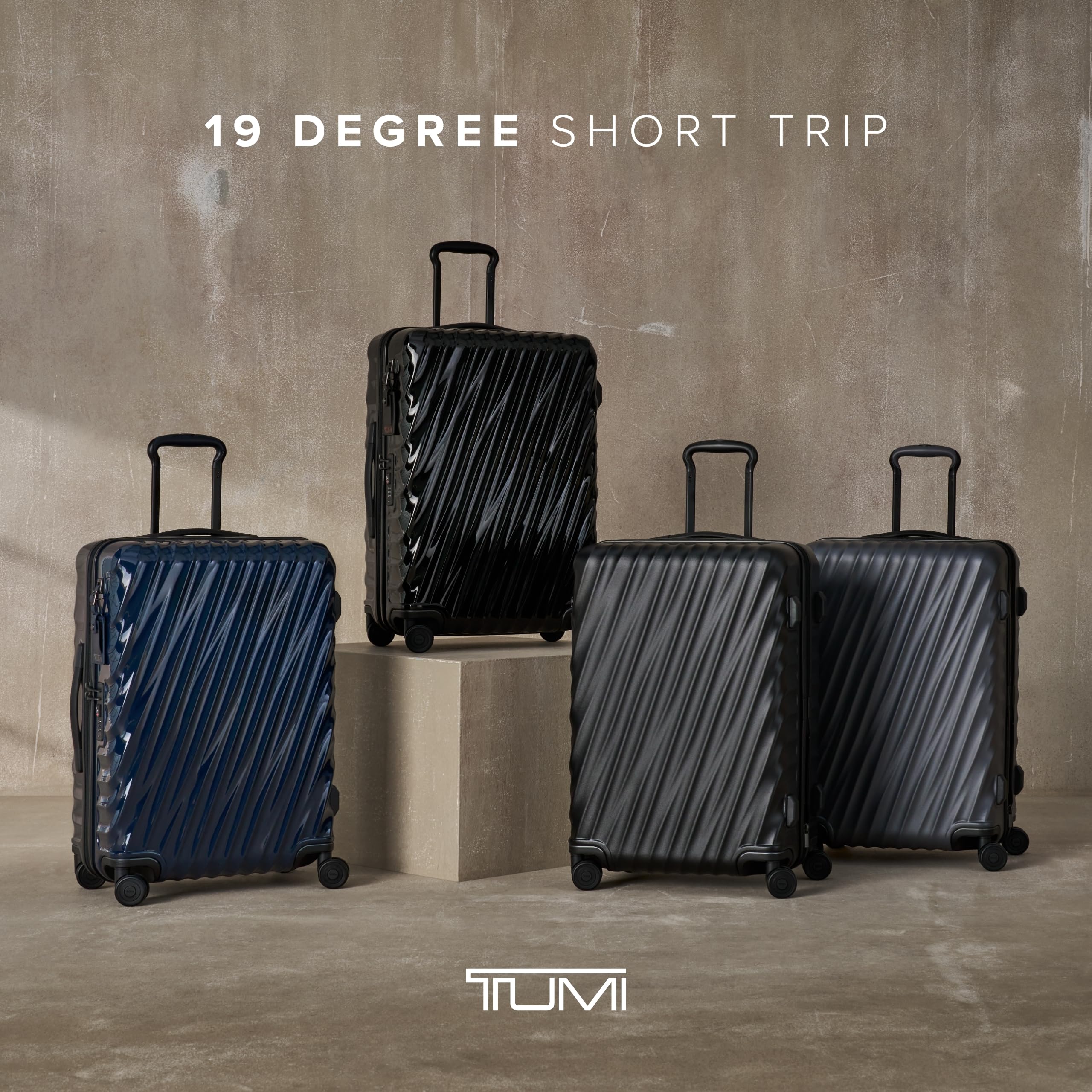 TUMI 19 Degree Short Trip Expandable 4 Wheeled Packing Case - Hard Shell Suitcase - 26.0