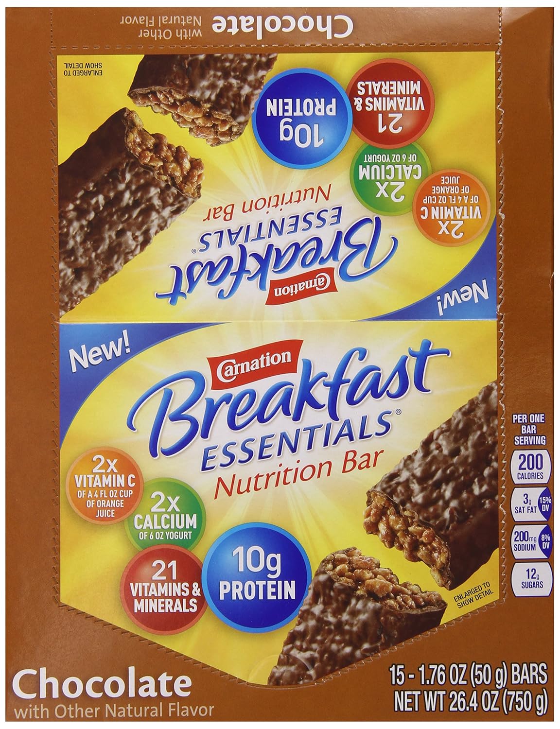 Carnation Breakfast Bars Nutrition Facts Runners High Nutrition