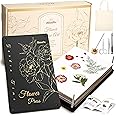 Aboofx Extra Large Flower Press, 13.4" x 8.7" 10 Layers Wooden Flower Pressing Kit for Crafts Pressed Flowers and Plant for DIY Art, Preservation for Bookmark Frame Wedding Drying