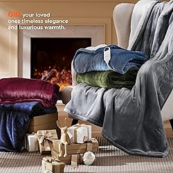 Bedsure Electric Blanket Twin - Soft Flannel Heated