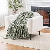 Berkshire Blanket Peanuts VelvetLoft Cute Character Snoopy Plush Throw Blanket,Peanuts Poses and Paws Loden,Throw 55 in x 70 in (Official Peanuts® Product)