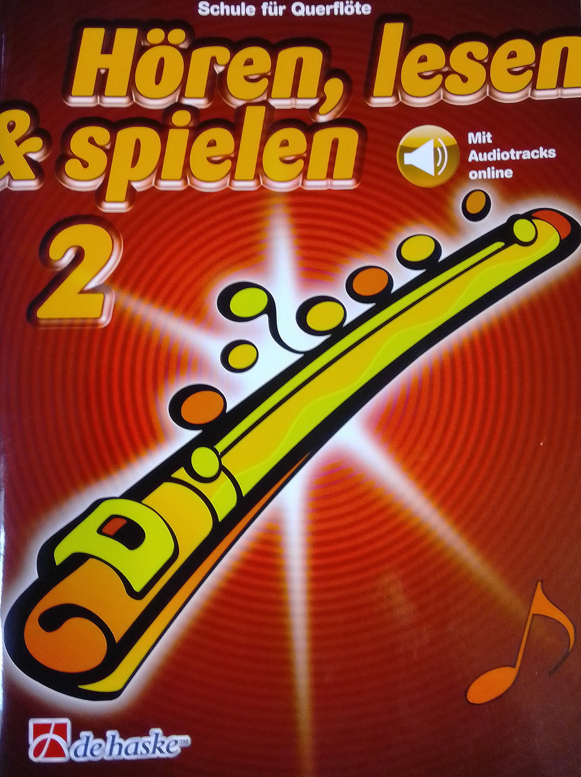 Tuyama® TFL Transverse Flute Flötenschule (Band 2)