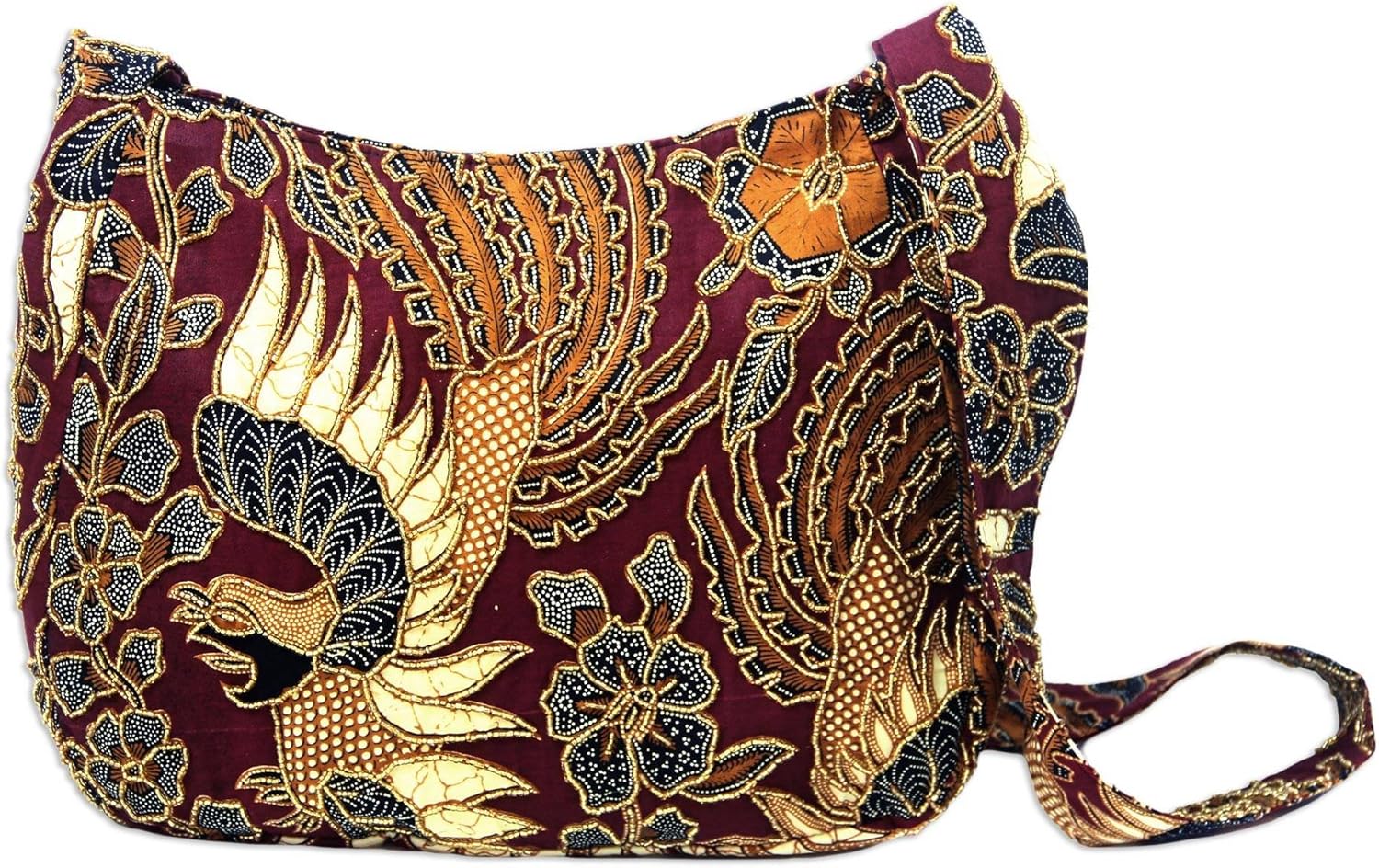 beaded shoulder bag