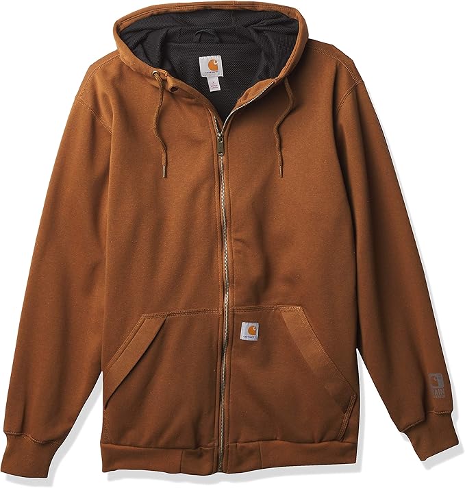 Carhartt Mens Rain Defender Loose Fit Midweight ThermalLined FullZip