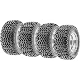 Set of 4 SunF G003 all-terrain 23x11-10 Front &amp; 23x11-10 Rear ATV UTV Golf-Cart Turf Trail Tires, 4 Ply, Rim(s) NOT included