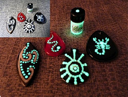 Glow-On Bubble Gum Red Glow Paint - 4.6ml Gun Night Sights & DIY Projects