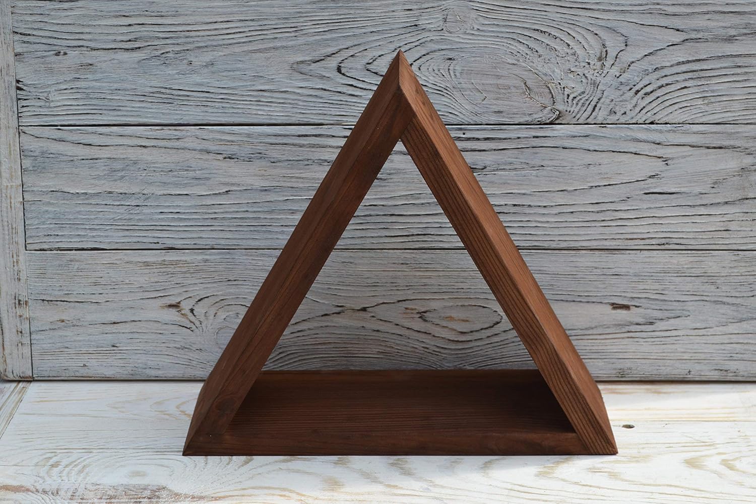 12"wooden Triangle shelves Triangle shelf,wooden Triangle
