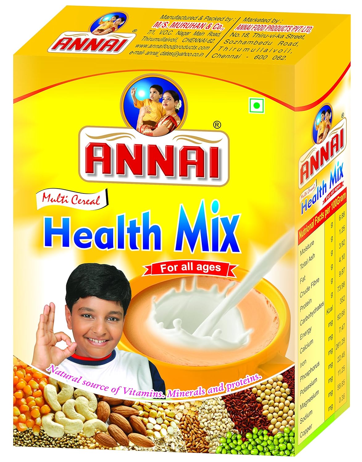 health mix for 1 year baby