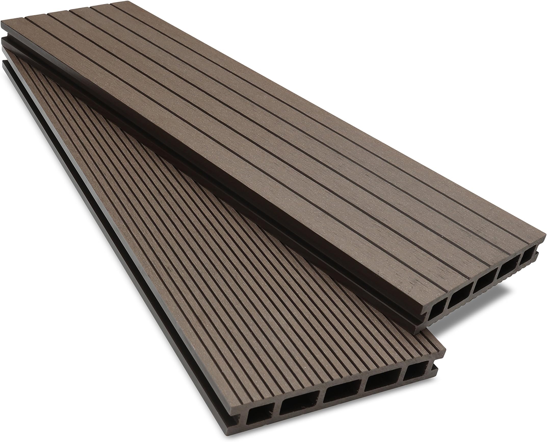 Ecoscape UK Clarity Composite Decking 32sq Metre Pack (incl. fixings and screws) (Walnut)