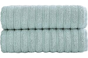 Classic Turkish Towels CTT Turkish Bath Towels Set of 2 - Premium Quality Made with 100% Turkish Cotton, Spa & Hotel Towels, Absorbent & Comfy Bath Towels | 27"x54" (Spa Green)