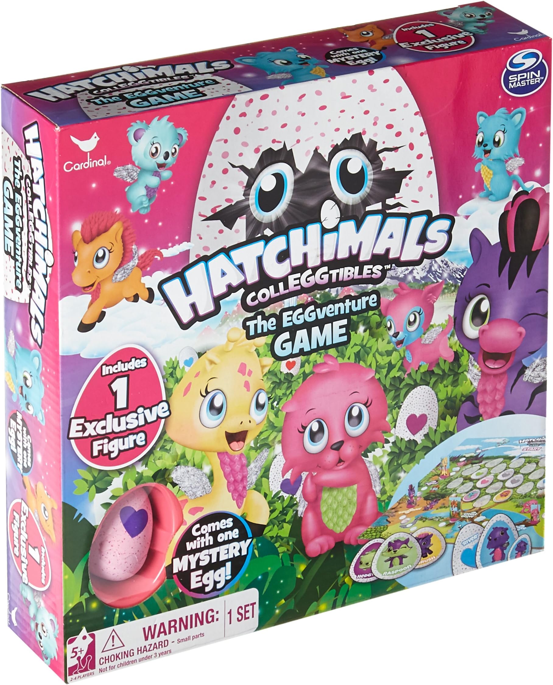 Hatchimals Eggventure Game Set - comes with one mystery egg