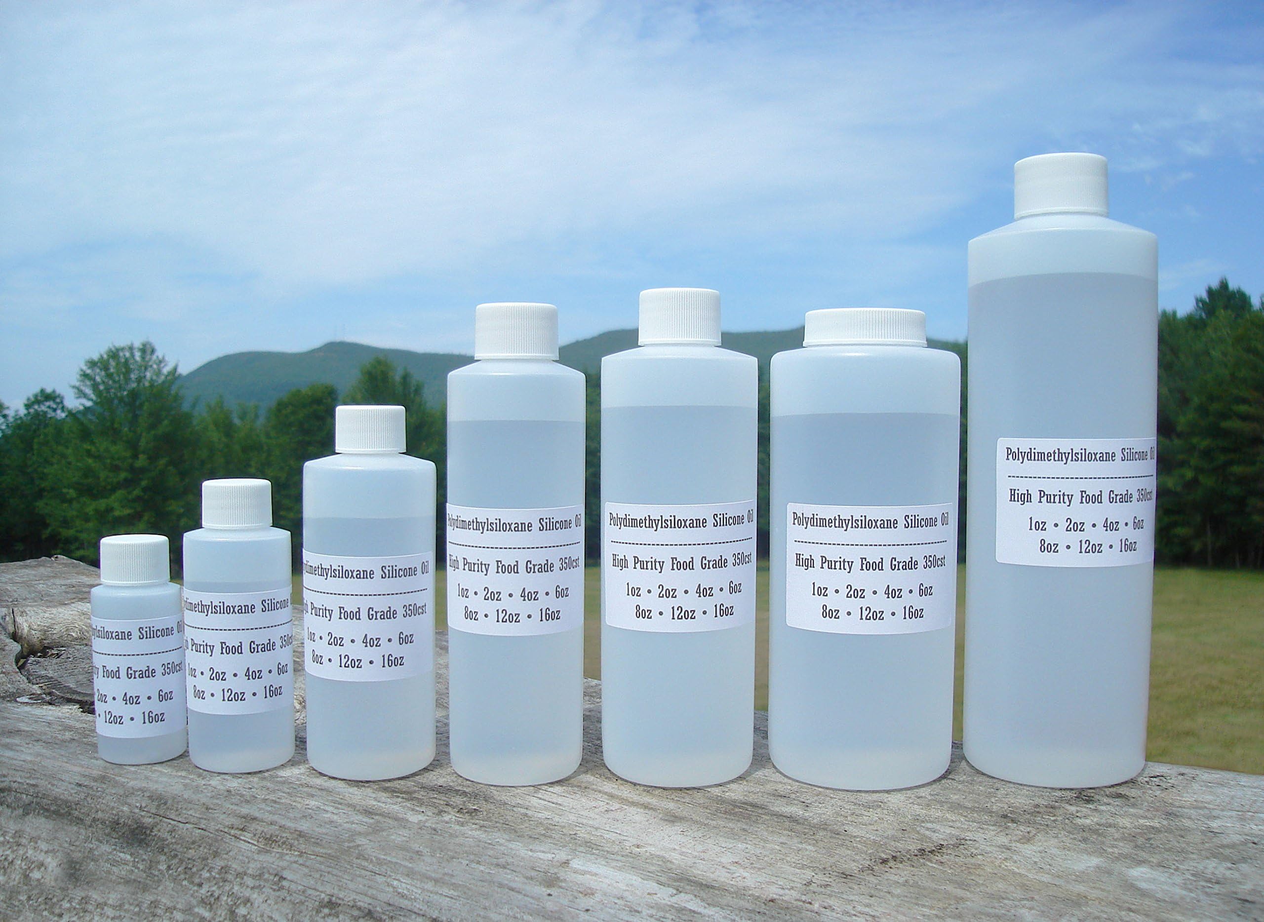 Silicone Oil Dimethicone Liquid Fluid 1000 CST 1 2 3 4 5 6 8 12 16 32 48 64 oz (6 oz.)