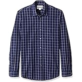 Amazon Essentials Men's Slim-Fit Long-Sleeve Poplin Shirt