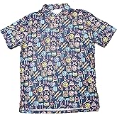 Buc-ee's 2025 BBQ Golf Polo Shirt Moisture Wicking Quick Dry Short Sleeve Casual Collar 3 Button Performance