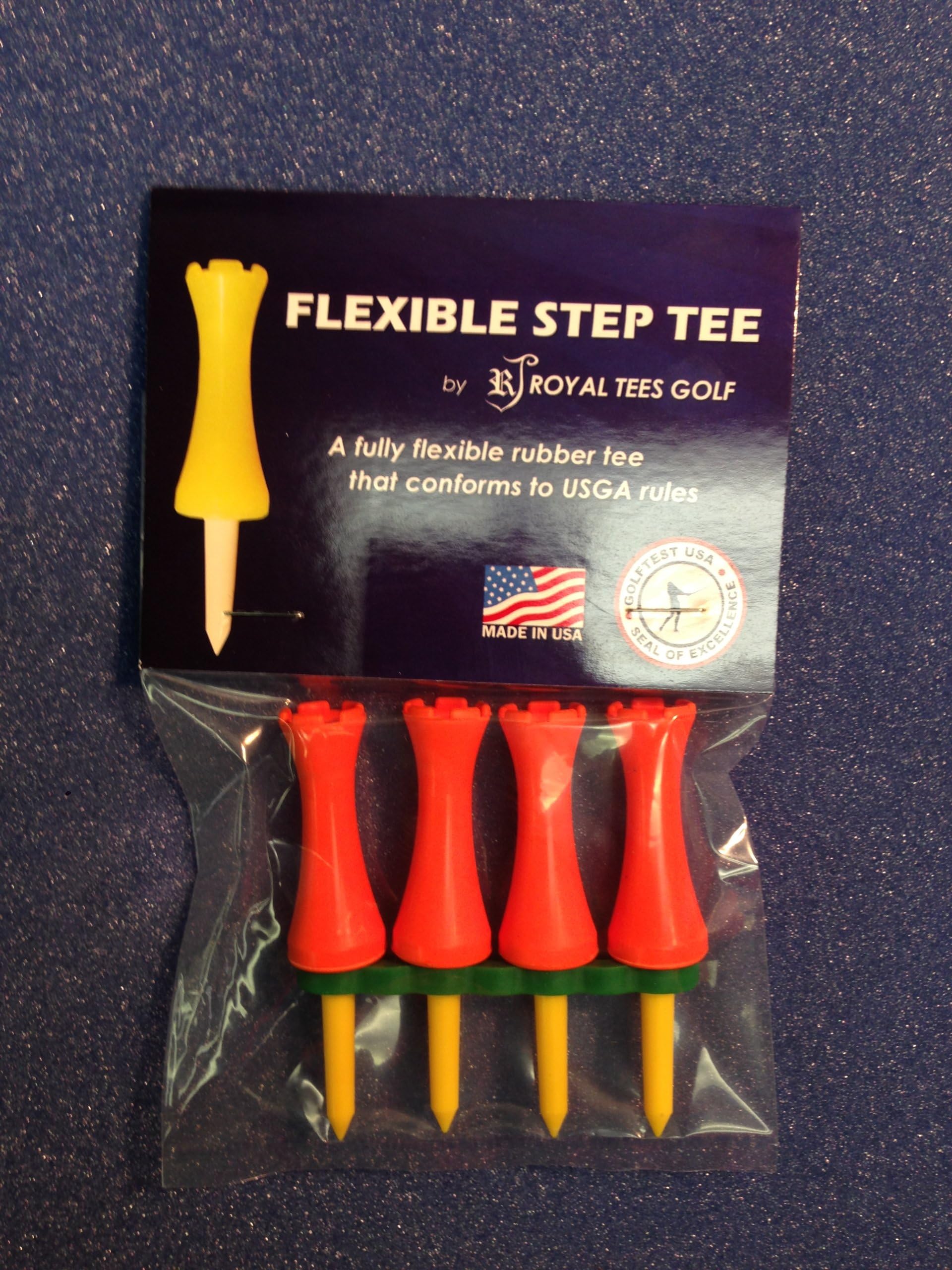 Royaltees R4 1-1/2" Pack, Flexible Golf Tees
