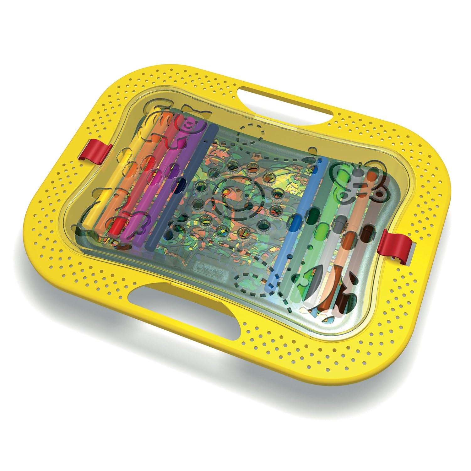 Quercetti Gioco Stencil Design Farm Set per Disegnare Amazon Giochi e giocattoli