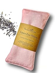 Sacksy Thyme Organic Linen Eye Pillow - Lavender