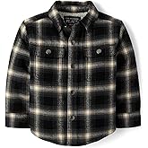 The Children's Place Baby-Boys and Toddler Cozy Sherpa Lined Shacket