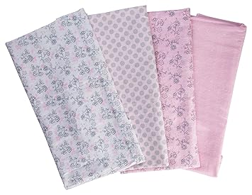 Laura Ashley Laddered Blanket Gray Floral Pink By Laura Ashley Amazon De Baby
