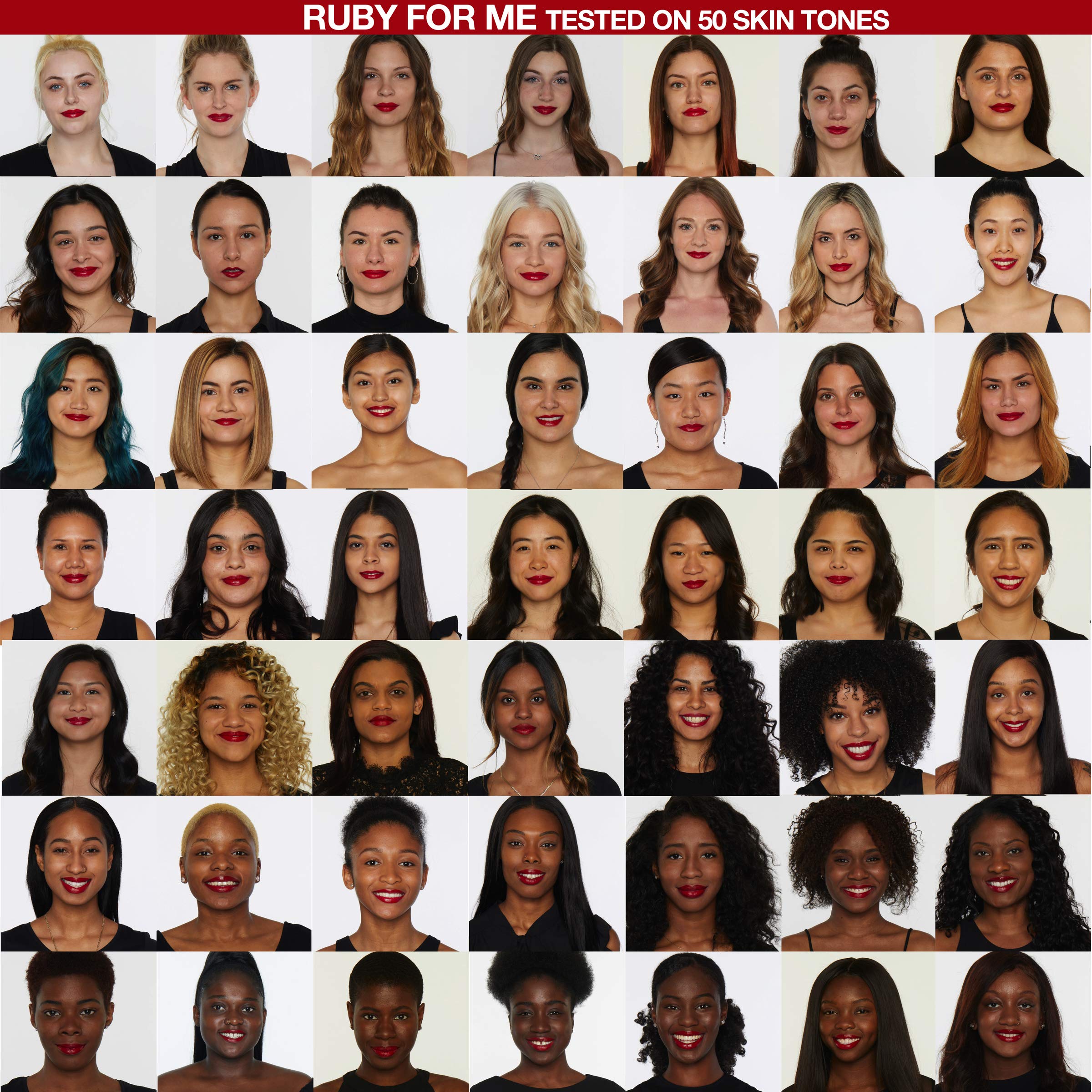 MAYBELLINE Color Sensational Made for All Lipstick, Crisp Lip Color & Hydrating Formula, Ruby For Me, Red, 1 Count