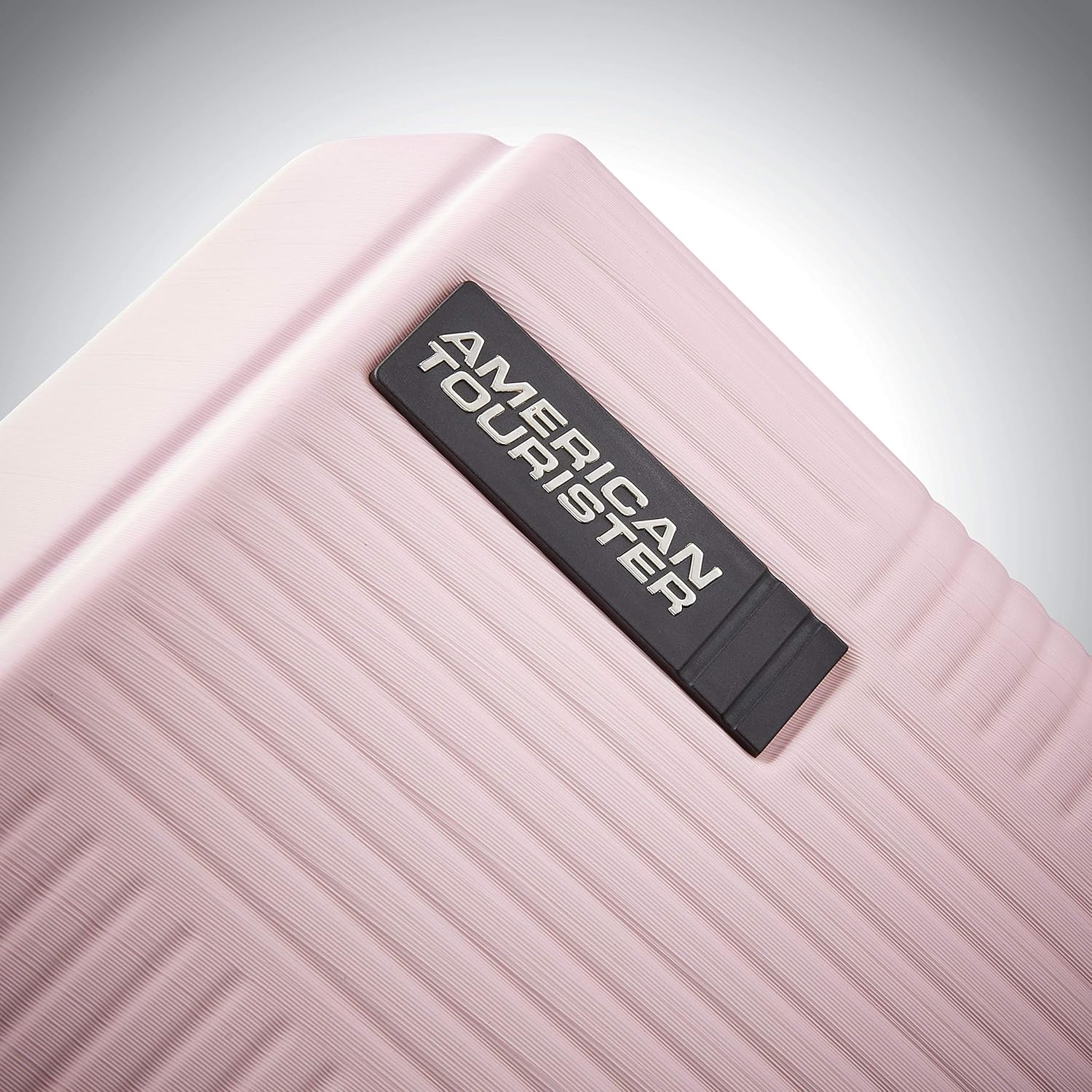  | American Tourister Stratum XLT Expandable Hardside Luggage with Spinner Wheels, Pink Blush, Carry-On 21-Inch | Carry-Ons