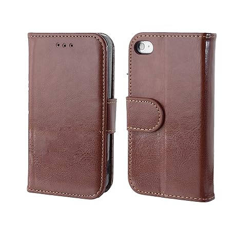 FDTCYDS iPhone 4 Hülle,iPhone 4S Hülle,Premium Handy Schutzhülle für iPhone 4 / 4S Hülle Leder Wallet Tasche Flip Brieftasche