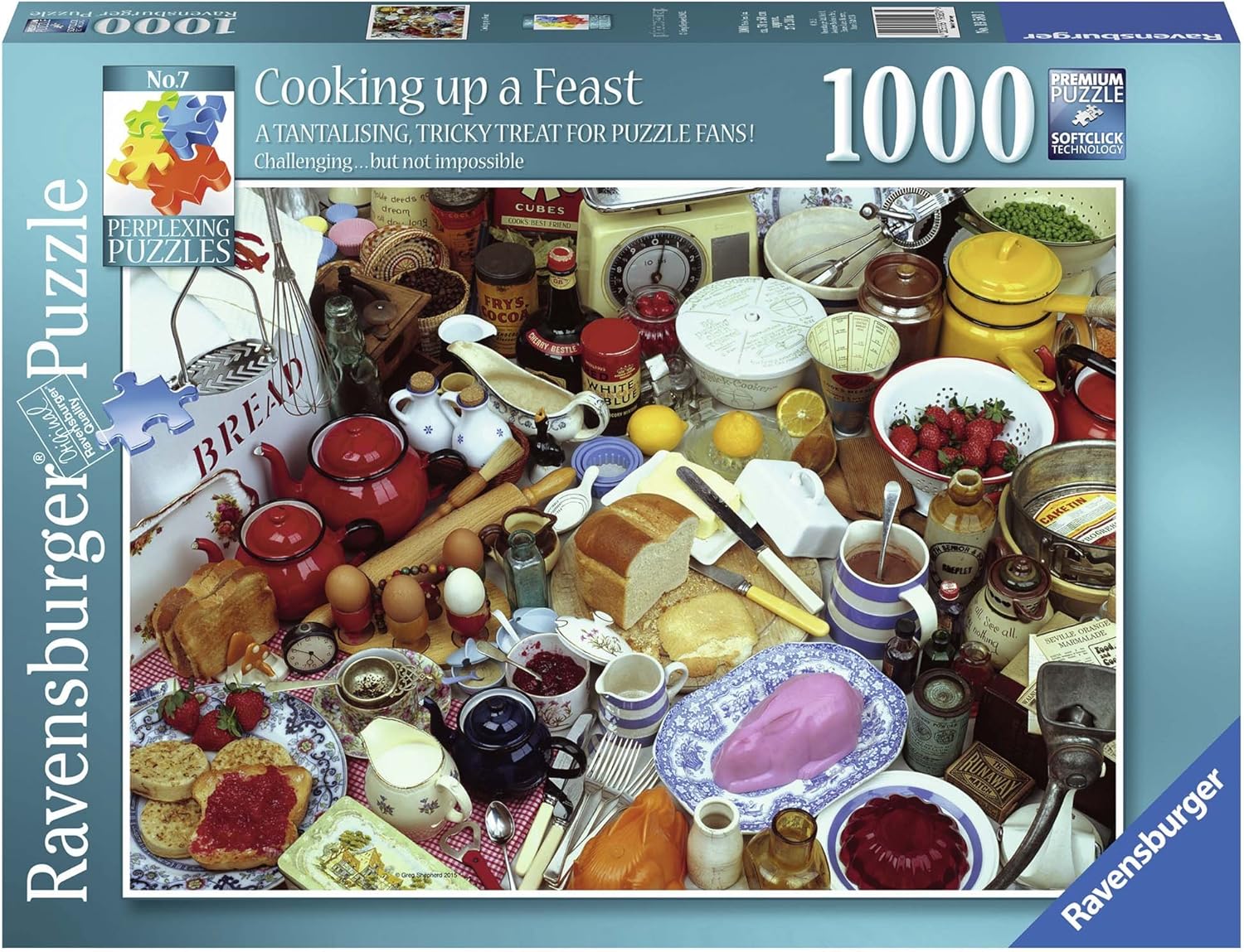 Ravensburger Perplexing Puzzles No.7 Cooking up a Feast, 1000pc