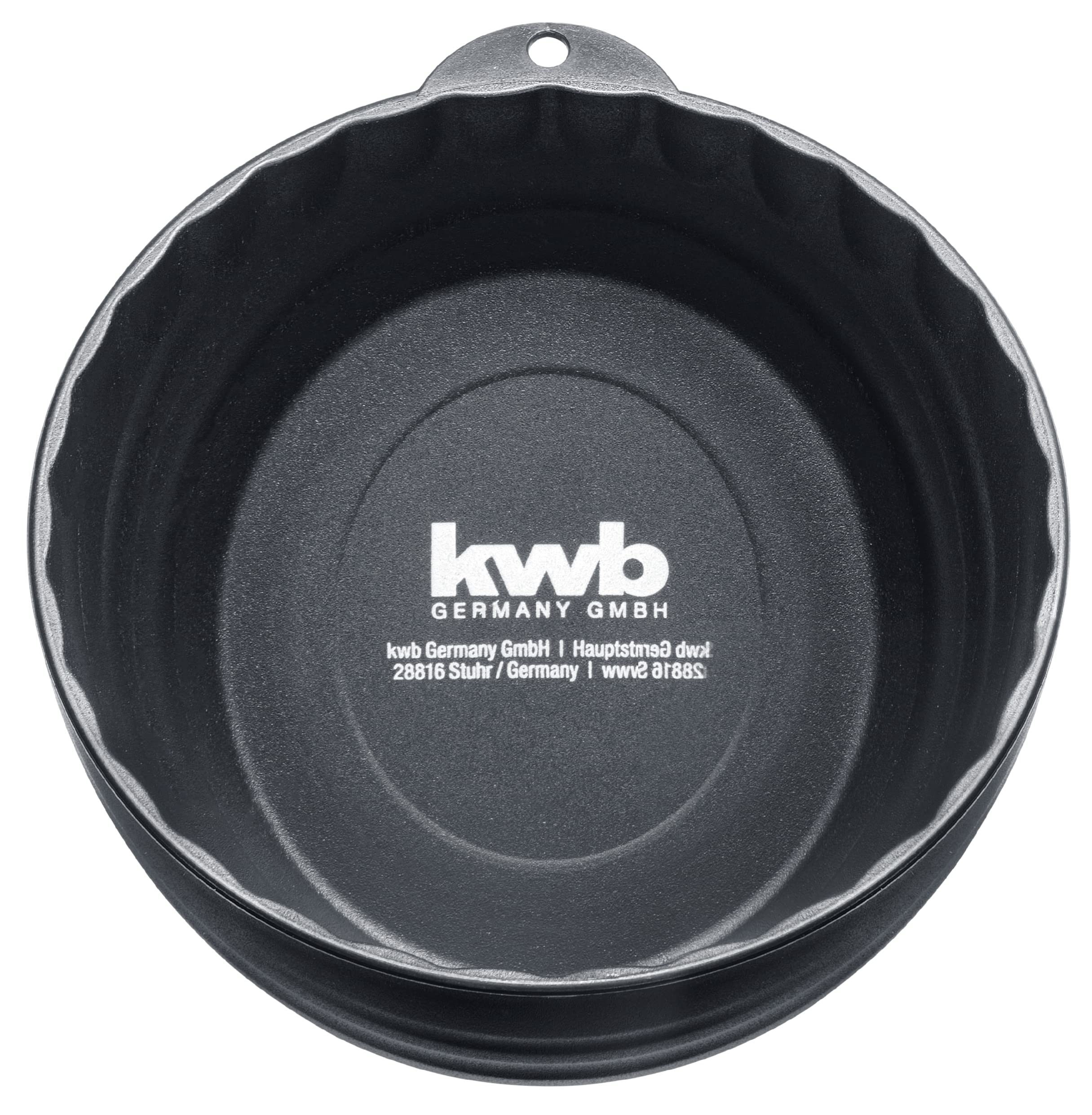 kwb Strong Magnet Tray Made of Durable Plastic, Rubberized Base for Secure Storage of Screws, Bolts and Nails