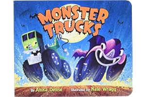 Monster Trucks: A Lively Read-Aloud Halloween Story about a Surprising Race