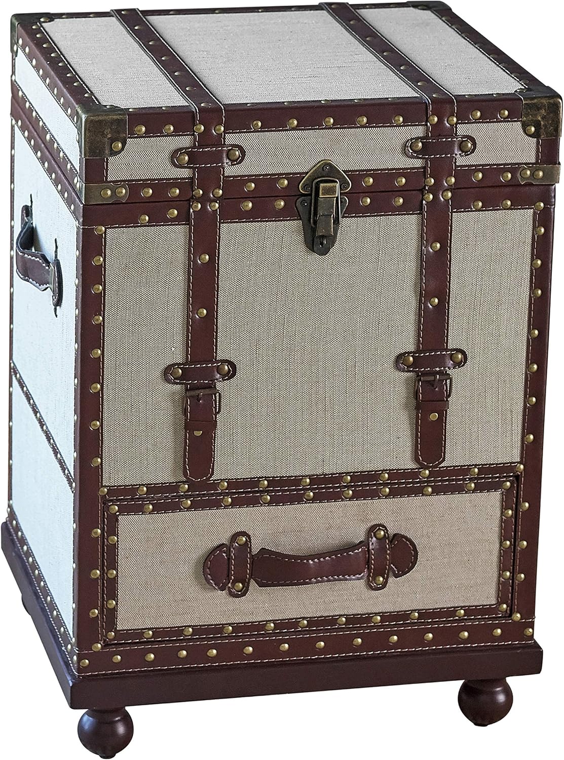 Coaster Home Furnishings CO-953356 Accent Cabinet, Beige and Bronze