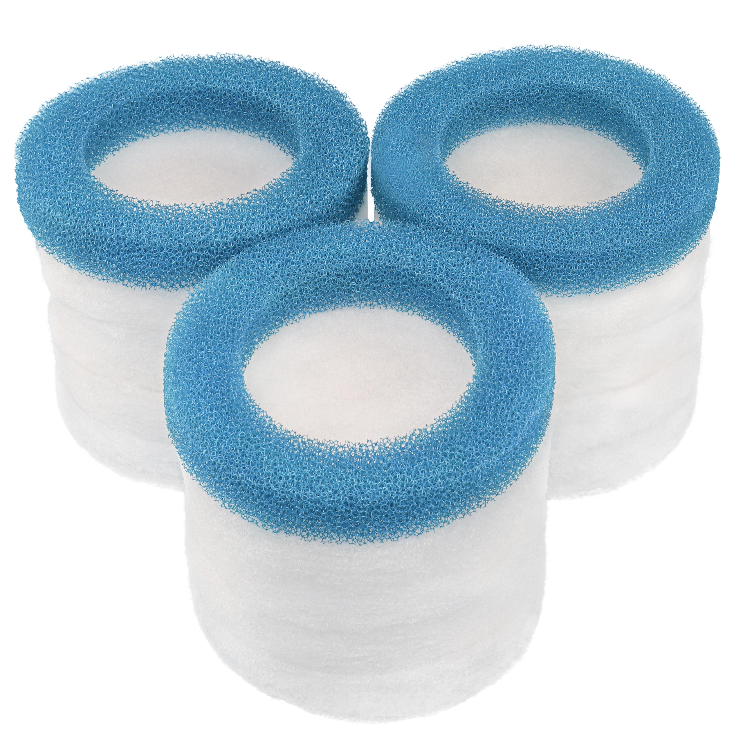 LTWHOME Fine and Coarse Foam Filter Pad Fit for Eheim 2616320 Ecco Pro 130/200 / 300 (Pack of 3 Sets)