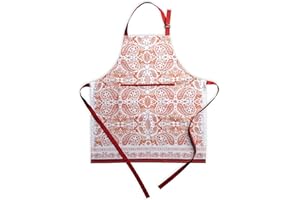 Maison d' Hermine 100% Cotton Apron for women with Pocket Kitchen Chef Apron for Men Cooking Gardening Server Waitress Maid