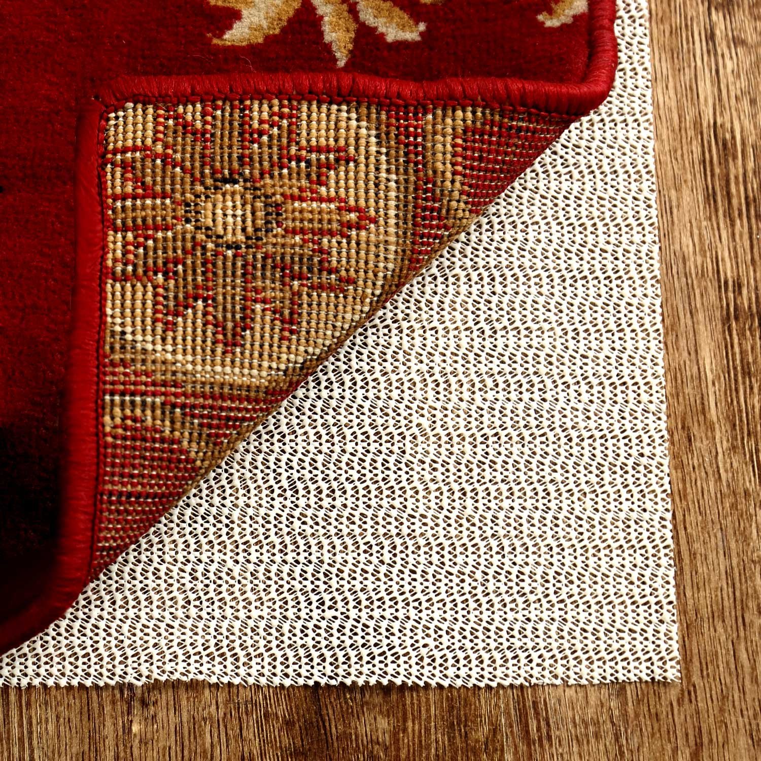 RHF Nonslip Area Rug Pad 9'x12' Rubberized Indoor Gripper 9x12 Pads