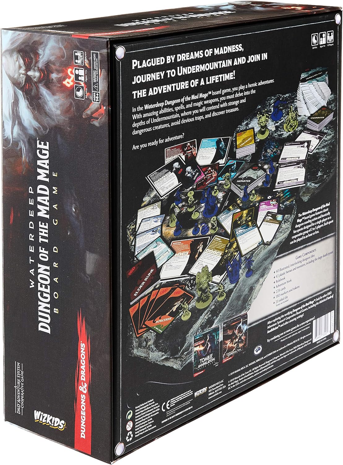 WizKids WZK73590 Waterdeep: Dungeon of The Mad Mage Board Game, Mixed Colours, 12.5 inches x 12.5 inches x 4.5 inches - Image 3